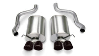 Thumbnail for Corsa 2005-2007 Chevrolet Corvette C6 6.0L V8 Black Sport Axle-Back Exhaust