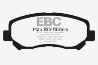 Thumbnail for EBC 12+ Mazda CX-5 2 Greenstuff Front Brake Pads