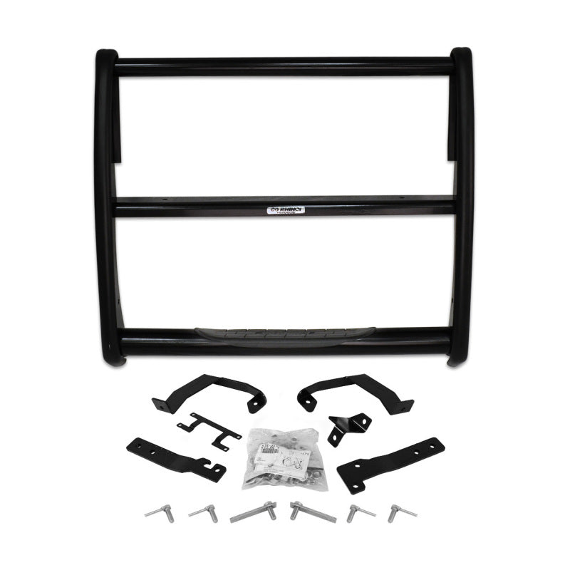 Go Rhino 17-19 Ford F-250/F-350 Super Duty 3000 Series StepGuard - Black (Center Grille Guard Only)