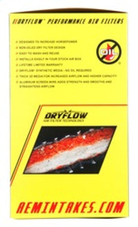 Thumbnail for AEM Dryflow Air Filter 2.5in X 9in Dryflow