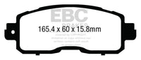 Thumbnail for EBC 13+ Nissan Altima 2.5 (L33) Sedan Greenstuff Front Brake Pads