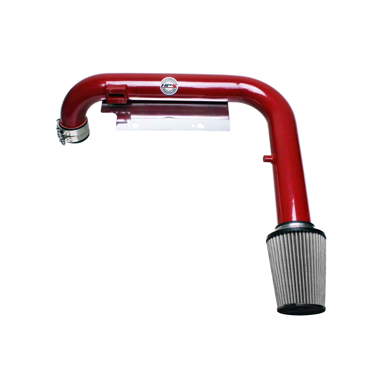 HPS Cold Air Intake Kit 06-08 Volkswagen EOS 2.0T Turbo FSI Auto Trans., Includes Heat Shield, Red