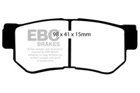 Thumbnail for EBC 08-09 Hyundai Azera 3.3 Greenstuff Rear Brake Pads