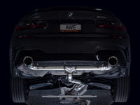 Thumbnail for AWE 19-23 BMW 330i / 21-23 BMW 430i Base G2X Track Edition Axle Back Exhaust - Chrome Silver