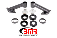 Thumbnail for BMR 15-17 S550 Mustang Cradle Bushing Lockout Kit - Black Hammertone