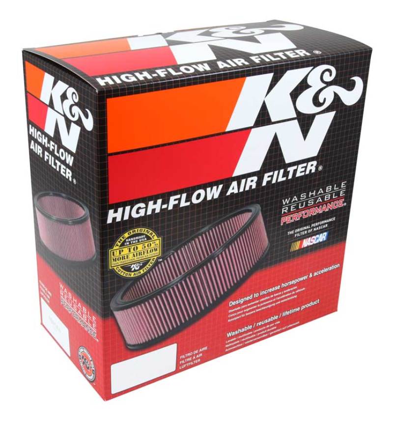 K&N Universal Round Air Filter 9in OD / 7-1/2in ID / 4in Height