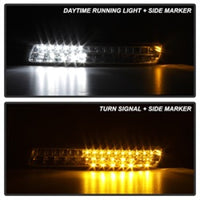 Thumbnail for xTune 99-06 GMC Sierra (Excl Denali) Full LED Bumper Lights - Chrome (CBL-GSI99-LED-C)