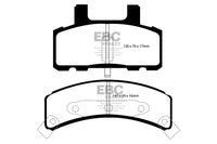 Thumbnail for EBC 97-99 Cadillac Deville 4.6 (Rear Drums) Greenstuff Front Brake Pads