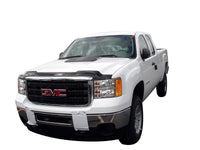 Thumbnail for AVS 11-14 GMC Sierra 2500 Aeroskin Low Profile Acrylic Hood Shield - Smoke