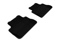 Thumbnail for 3D MAXpider 2009-2014 Acura TL FWD Kagu 2nd Row Floormats - Black