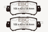 Thumbnail for EBC 12+ Mazda CX-5 2 Greenstuff Rear Brake Pads