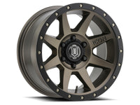 Thumbnail for ICON Rebound 18x9 6x5.5 25mm Offset 6in BS 95.1mm Bore Bronze Wheel