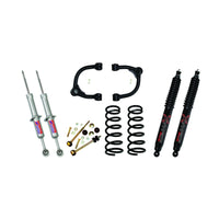 Thumbnail for Skyjacker 3in Upper A-Arm Kit w/ Performance Struts Rear Coils & Black MAX Shocks