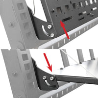 Thumbnail for Go Rhino XRS Accessory Gear Table for Full-Sized Trucks (Mounts to 5952000T) - Tex. Blk