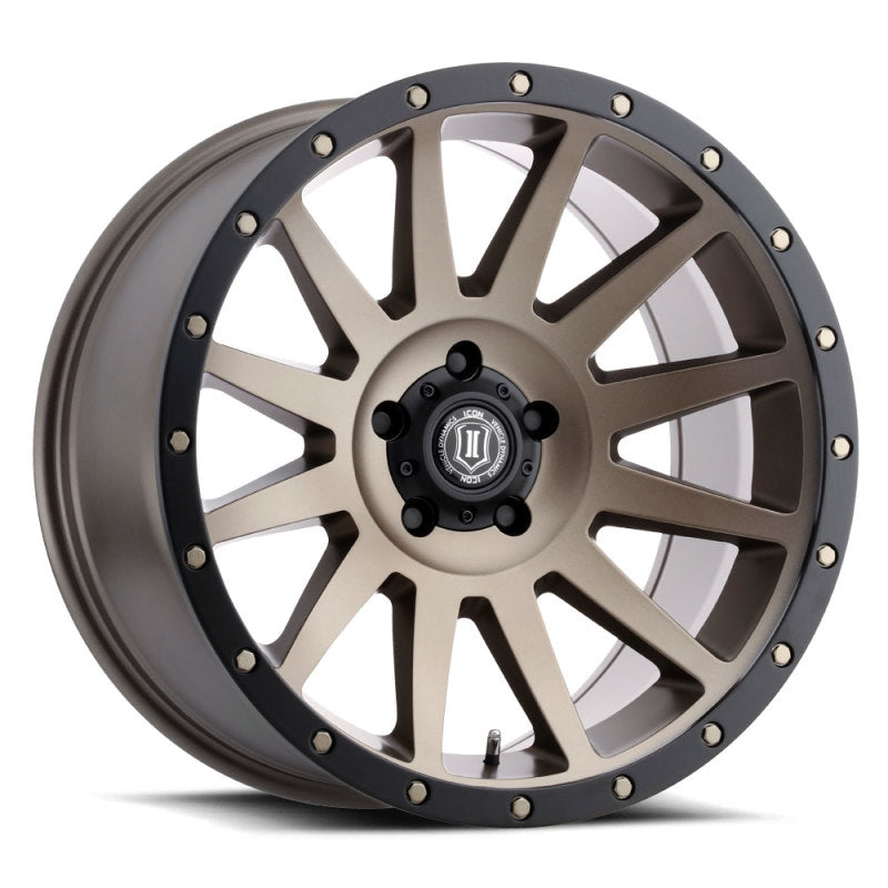 ICON Compression 20x10 6x5.5 -19mm 4.75in BS 106.10mm Bore Bronze Wheel