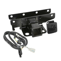 Thumbnail for Rugged Ridge Receiver Hitch & Wiring Kit RR Logo 07-18 Jeep Wrangler JK