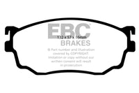 Thumbnail for EBC 03-04 Mazda Protege 2.0 Turbo (Mazdaspeed) Greenstuff Front Brake Pads