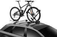 Thumbnail for Thule UpRide - Upright Bike Rack (No Frame Contact) - Silver/Black