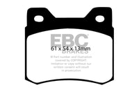 Thumbnail for EBC 84-86 Mercedes-Benz 190/190E 2.3 Greenstuff Rear Brake Pads