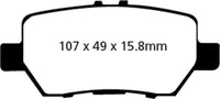 Thumbnail for EBC 05-08 Acura RL 3.5 Greenstuff Rear Brake Pads