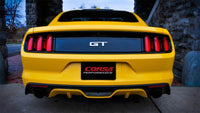 Thumbnail for Corsa 2015-2017 Ford Mustang GT 5.0 3in Axle Back Exhaust Black Dual 4.5in Tip Sport