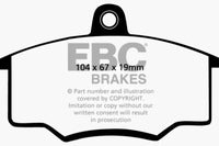 Thumbnail for EBC 80-82 Audi 4000 1.6 Greenstuff Front Brake Pads