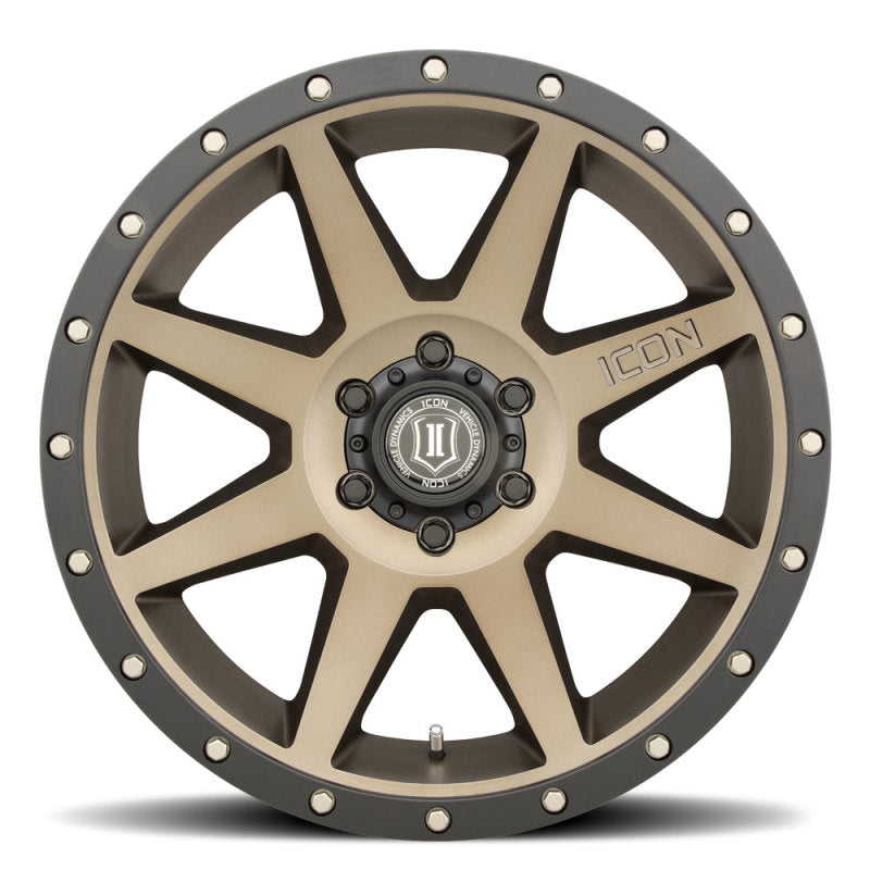 ICON Rebound 20x9 5x5 -12mm Offset 4.5in BS Bronze Wheel