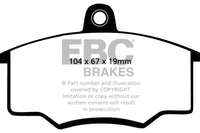 Thumbnail for EBC 80-82 Audi 4000 1.6 Greenstuff Front Brake Pads