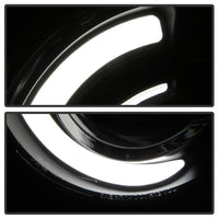 Thumbnail for xTune 15-17 Jeep Renegade Light Bar DRL Projector Headlights -Black (PRO-JH-JREN-LBDRL-BK)