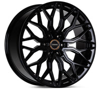 Thumbnail for Vossen HF6-3 20x9.5 / 6x135 / ET15 / Deep Face / 87.1 - Gloss Black Wheel