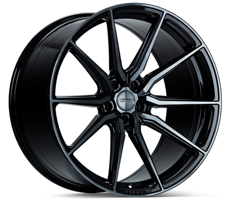 Vossen HF-3 20x9 / 5x112 / ET32 / Flat Face / 66.5 - Double Tinted - Gloss Black Wheel