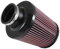 Thumbnail for K&N Filter Universal Rubber Filter 2 3/4 inch Flange 6 inch Base 5 inch Top 6 1/2 inch Height