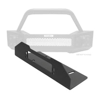 Thumbnail for Go Rhino 07-20 Jeep Wrangler JL/JLU/JK/JKU/Gladiator JT Trailline Bumper Fairlead Mount Plate