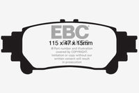 Thumbnail for EBC 13+ Lexus GS350 3.5 RWD Greenstuff Rear Brake Pads