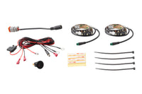 Thumbnail for Diode Dynamics RGBW Grille Strip Kit 2pc Multicolor