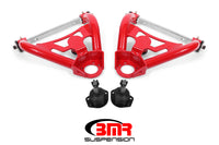 Thumbnail for BMR 64-72 A-Body Pro-Touring Upper A-Arms w/ Tall Ball Joint (Delrin) - Red