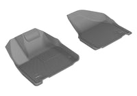 Thumbnail for 3D MAXpider 2017-2020 Chrysler Pacifica/Voyager Kagu 1st Row Floormat - Gray