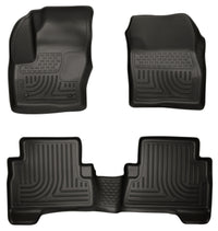 Thumbnail for Husky Liners 2013 Ford Escape WeatherBeater Combo Black Floor Liners