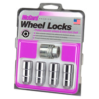 Thumbnail for McGard Wheel Lock Nut Set - 4pk. (Cone Seat) 9/16-18 / 7/8 Hex / 1.765in. Length - Chrome