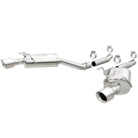 Thumbnail for MagnaFlow Axle-Back Stainless Dual Split 4in Polished Tips 10-15 Chevrolet Camaro Convert. 3.6L V6