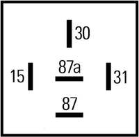 Thumbnail for Hella Timer Control 24V 5Pin 0900S Delay Off