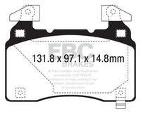 Thumbnail for EBC 12+ Tesla Model S Electric Greenstuff Front Brake Pads