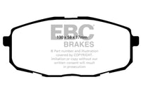 Thumbnail for EBC 09-12 Hyundai Elantra 2.0 Touring Greenstuff Front Brake Pads