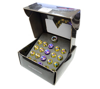 Thumbnail for NRG 200 Series M12 X 1.25 Titanium Lug Nut Set - 21 Pc w/Lock Key Socket - Neochrome