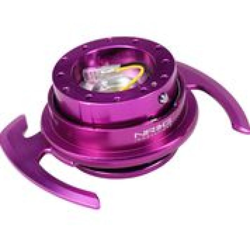 NRG Quick Release Kit Gen 4.0 - Purple Body / Purple Ring w/ Handles