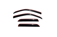 Thumbnail for AVS 01-07 Ford Escape Ventvisor In-Channel Front & Rear Window Deflectors 4pc - Smoke