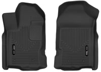 Thumbnail for Husky Liners 2019+ Ford Ranger Black Front Floor Liners