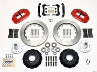 Thumbnail for Wilwood Narrow Superlite 6R Front Hub Kit 14.00in Red 70-78 Camaro