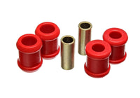 Thumbnail for Energy Suspension 88-98 GM Silverado 1/2 Ton C-10/C1500 P/U 2WD Red Rear Shock Bushing Set