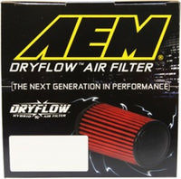 Thumbnail for AEM Dryflow Conical Air Filter 5.5in Base OD / 4.75in Top OD / 5in Height